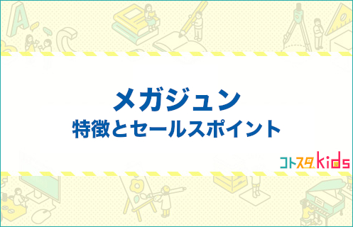 メガジュンとは？特徴とセールスポイントを紹介